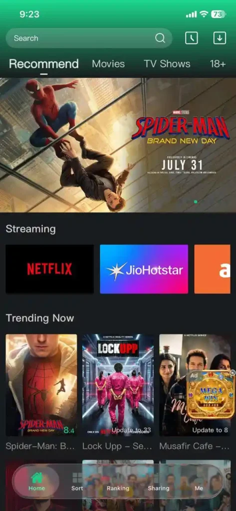 Batch Sweet Movie App 1